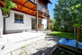 2- Zi.-Gartenwohnung plus Tageslicht-Hobbyraum - neues Duschbad - Terrasse und Garten