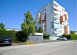 Balkonansicht - Panorama-Tower - Hochwertige 3 Zi. Wohnung mit EBK und FBH