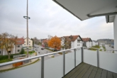 Attraktive 2 Zi.-Wohnung mit Fußbodenheizung, Lift und 2 Balkone - Balkon Küche